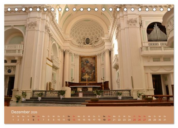 Produktbild: Urbino - Ein Spaziergang durch die Renaissance-Stadt in den Marken (Tischkalender 2026 DIN A5 quer), CALVENDO Monatskalender