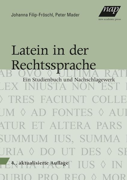 Produktbild: Latein in der Rechtssprache