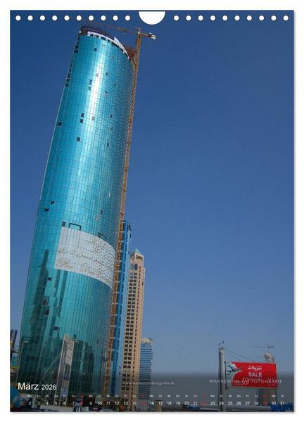 Produktbild: Grenzenloses Dubai (Wandkalender 2026 DIN A4 hoch), CALVENDO Monatskalender
