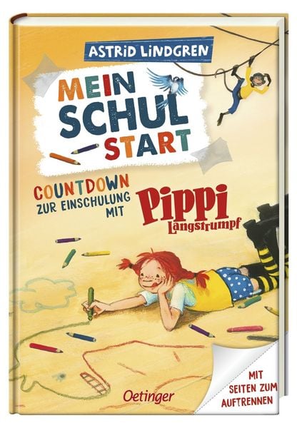 Produktbild: Mein Schulstart. Countdown zur Einschulung mit Pippi Langstrumpf