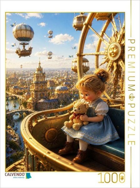 CALVENDO Puzzle Das Sonnenrad | 1000 Teile Lege-Größe 64x48cm Foto-Puzzle für glückliche Stunden