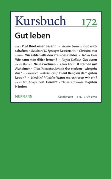 Produktbild: Kursbuch Nr. 172