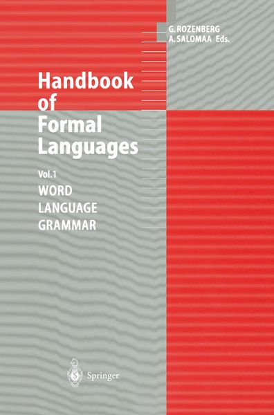 Produktbild: Handbook of Formal Languages