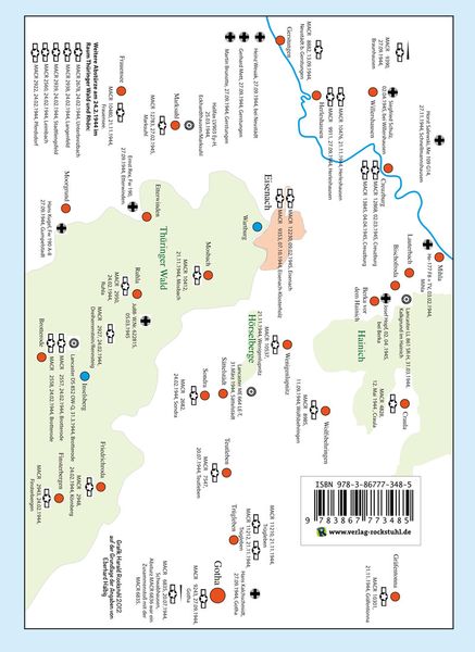 Produktbild: Luftkrieg im Raum Eisenach &ndash; Gotha &ndash; Hainich &ndash; Werratal &ndash; Th&uuml;ringer Wald 1943&ndash;1945