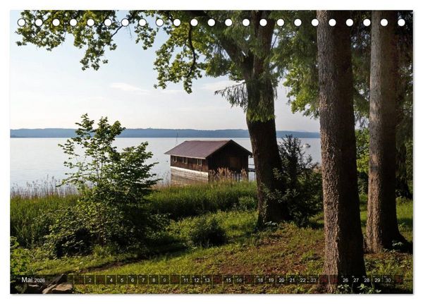 Produktbild: Seest&auml;rke - Der Ammersee (Tischkalender 2026 DIN A5 quer), CALVENDO Monatskalender