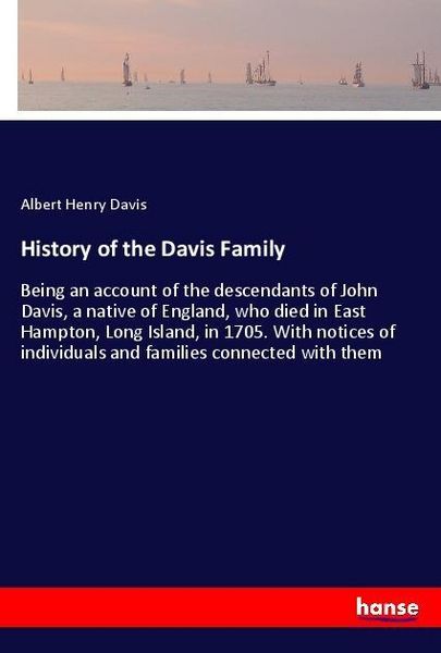 Produktbild: History of the Davis Family