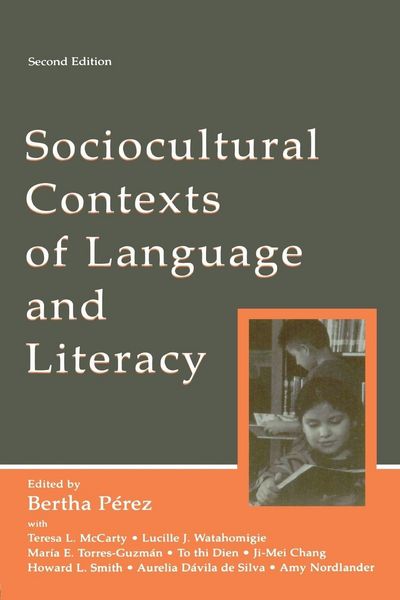 Produktbild: Sociocultural Contexts of Language and Literacy