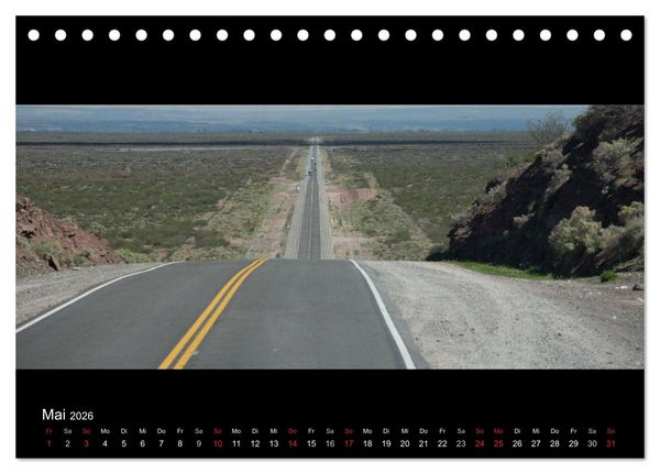 Produktbild: Patagonien - Ungez&auml;hmtes Land (Tischkalender 2026 DIN A5 quer), CALVENDO Monatskalender