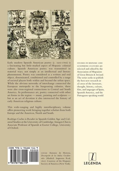 Produktbild: The Rise of Spanish American Poetry 1500-1700