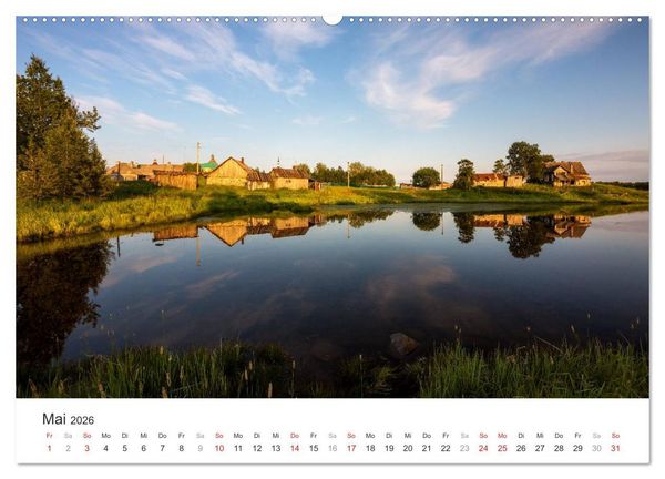 Produktbild: Russlands Norden 2026 (Wandkalender 2026 DIN A2 quer), CALVENDO Monatskalender