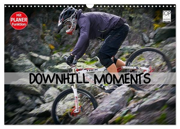 Produktbild: Downhill Moments (Wandkalender 2026 DIN A3 quer), CALVENDO Monatskalender