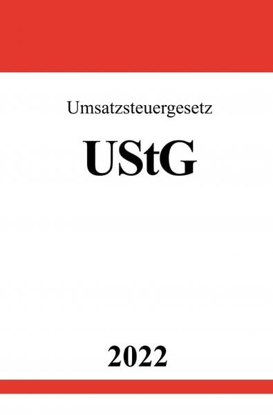 Produktbild: Umsatzsteuergesetz UStG 2022