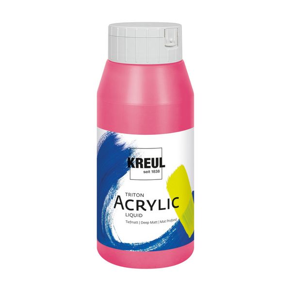 Produktbild: KREUL Triton Acrylic Liquid violettrot 750ml