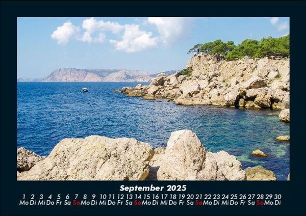 Produktbild: Meereslandschaften 2025 Fotokalender DIN A5