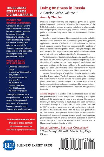 Produktbild: Doing Business in Russia, Volume II