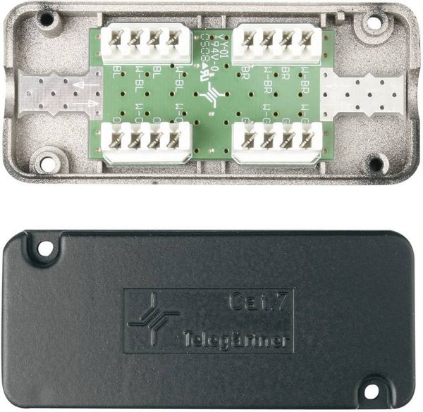 Telegärtner 100023273 Connection Box Passend für (Netzwerk-Spezifikationen (CAT)): CAT 7a