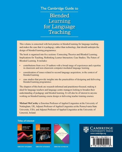 Produktbild: The Cambridge Guide to Blended Learning for Language Teaching