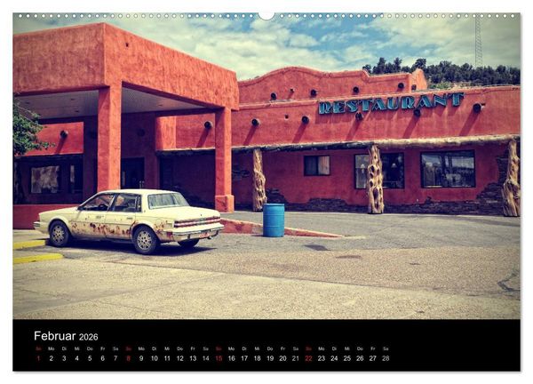 Produktbild: Roadside USA - Die guten Jahre sind vorbei (hochwertiger Premium Wandkalender 2026 DIN A2 quer), Kunstdruck in Hochglanz
