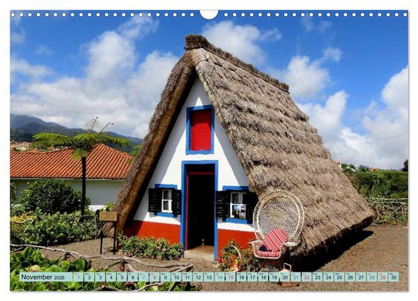 Produktbild: THE ISLAND OF MADEIRA (Wall Calendar 2026 DIN A3 landscape), CALVENDO 12 Month Wall Calendar