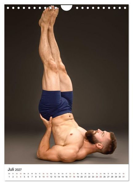 Produktbild: Yoga f&uuml;r Helden (Wandkalender 2027 DIN A4 hoch), CALVENDO Monatskalender