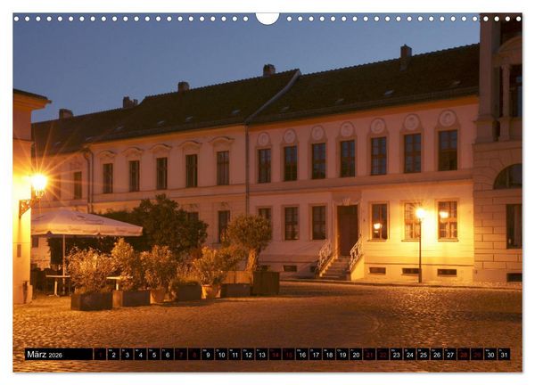 Produktbild: Potsdam zwischen Nacht und blauer Stunde (Wandkalender 2026 DIN A3 quer), CALVENDO Monatskalender
