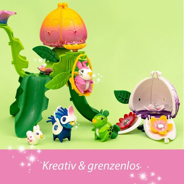 Produktbild: BRIO Flora - 36240 Starter-Set Blumendorf | Spielset f&uuml;r endlosen fantasievollen Spielspa&szlig; f&uuml;r M&auml;dchen und Jungen ab 3 Jahren - wundersch&ouml;nes Geschenk