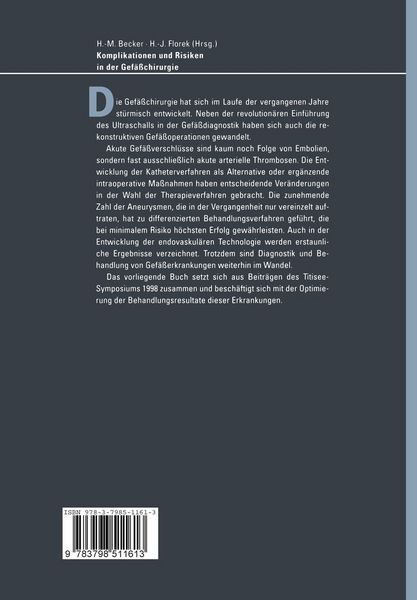 Produktbild: Komplikationen und Risiken in der Gef&auml;&szlig;chirurgie