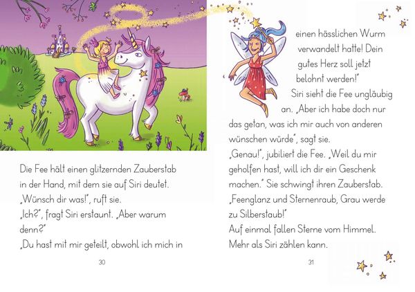 Produktbild: LESEZUG/2. Klasse: Siri Silberstern - Feenzauber f&uuml;r die Prinzessin