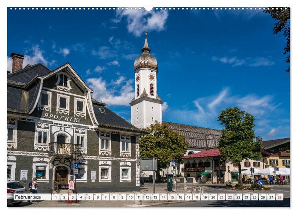 Produktbild: Ein Sommer rund um Garmisch-Partenkirchen (Wandkalender 2026 DIN A2 quer), CALVENDO Monatskalender