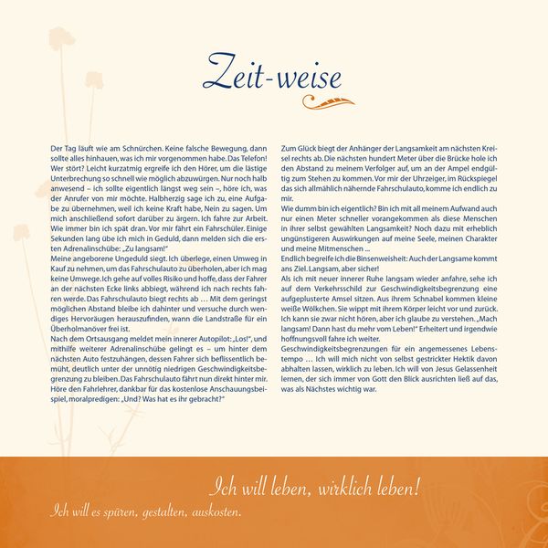 Produktbild: Das Leben feiern