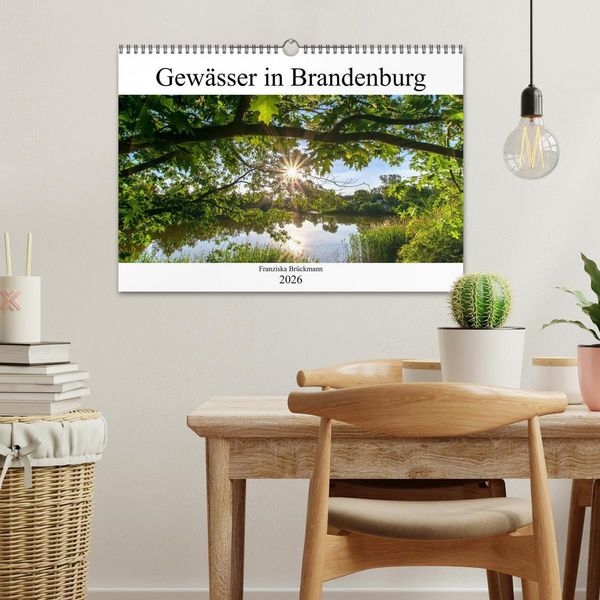 Produktbild: Brandenburgs Gew&auml;sser (Wandkalender 2026 DIN A3 quer), CALVENDO Monatskalender