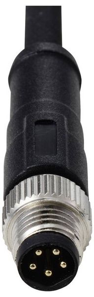 Produktbild: TRU COMPONENTS TC-13752048 Anschlussleitung M8 x 1 Stecker, gerade 10 m Polzahl Sensoren: 5 1 St.