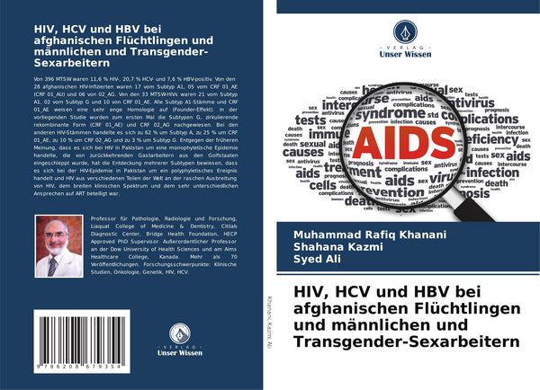 Produktbild: HIV, HCV und HBV bei afghanischen Fl&uuml;chtlingen und m&auml;nnlichen und Transgender-Sexarbeitern