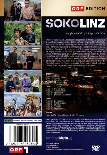 Produktbild: Soko Linz 2 [3 DVDs]