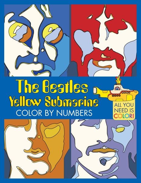 Produktbild: The Beatles Yellow Submarine Color By Numbers