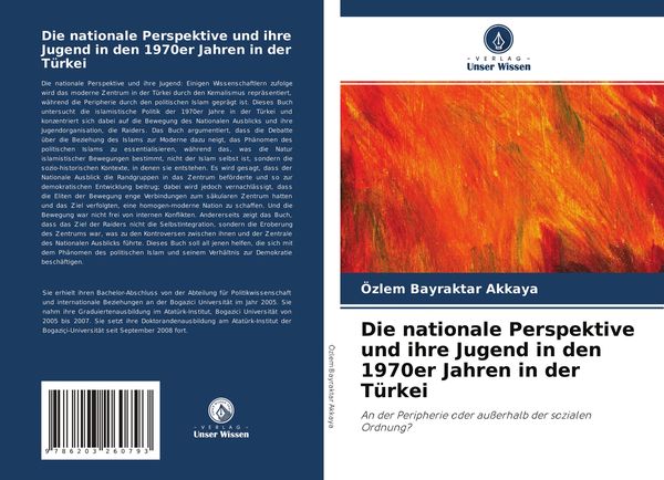 Produktbild: Die nationale Perspektive und ihre Jugend in den 1970er Jahren in der T&uuml;rkei