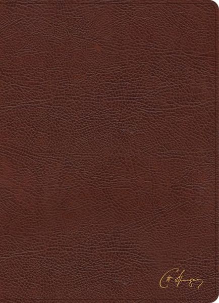 Produktbild: KJV Spurgeon Study Bible, Brown Bonded Leather