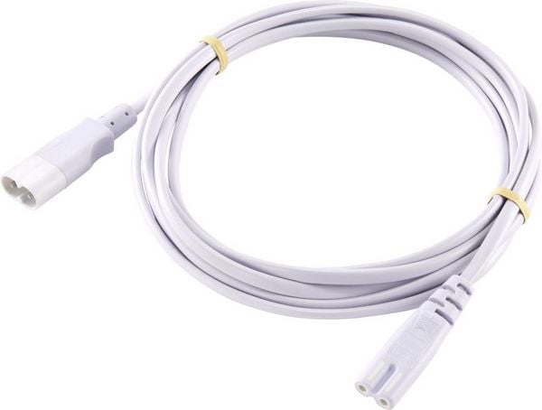 Produktbild: Sygonix SY-5043452 Strom Verl&auml;ngerungskabel Wei&szlig; 2.00m