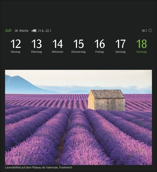 Produktbild: GEO Ferne Horizonte Postkartenkalender 2027 - Wochenkalender mit 53 Postkarten