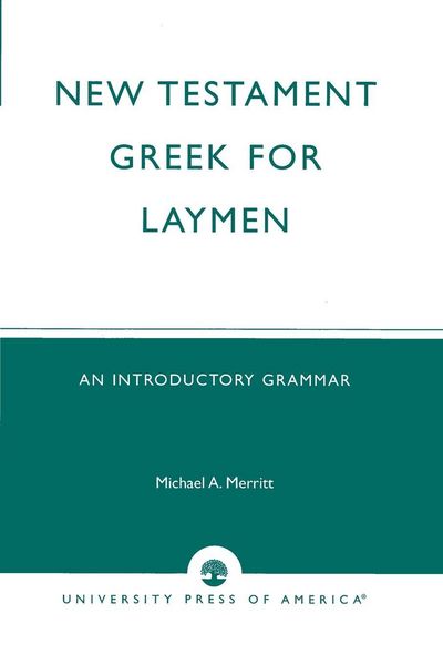Produktbild: New Testament Greek for Laymen