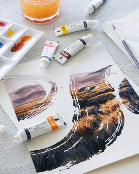 Produktbild: Faber-Castell Aquarellfarbe 12er Set