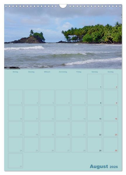Produktbild: Karibik - Sonne, Strand und Palmen (Wandkalender 2026 DIN A3 hoch), CALVENDO Monatskalender