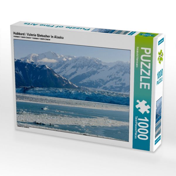 Produktbild: CALVENDO Puzzle Hubbard / Valerie Gletscher in Alaska | 1000 Teile Lege-Gr&ouml;&szlig;e 64x48cm Foto-Puzzle f&uuml;r gl&uuml;ckliche Stunden