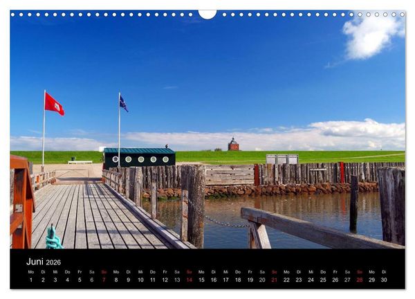 Produktbild: Zeit f&uuml;r... Insel Neuwerk - Kulturlandschaft im Wattenmeer (Wandkalender 2026 DIN A3 quer), CALVENDO Monatskalender