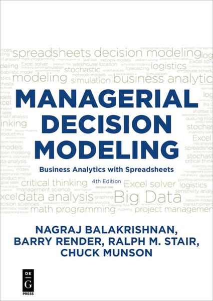 Produktbild: Managerial Decision Modeling