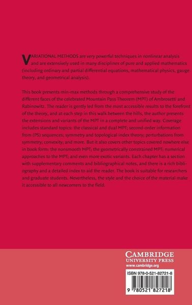 Produktbild: The Mountain Pass Theorem