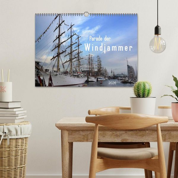 Produktbild: Parade der Windjammer - 2026 (Wandkalender 2026 DIN A3 quer), CALVENDO Monatskalender