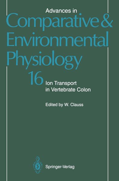 Produktbild: Ion Transport in Vertebrate Colon