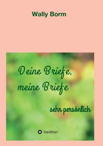 Deine Briefe, meine Briefe, Taschenbuch von Wally Borm, Tredition, 9783732338993