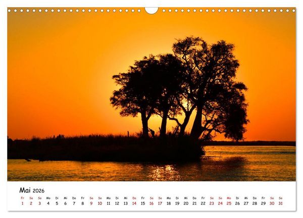 Produktbild: Natur und Landschaft. S&uuml;dliches Afrika 2026 (Wandkalender 2026 DIN A3 quer), CALVENDO Monatskalender